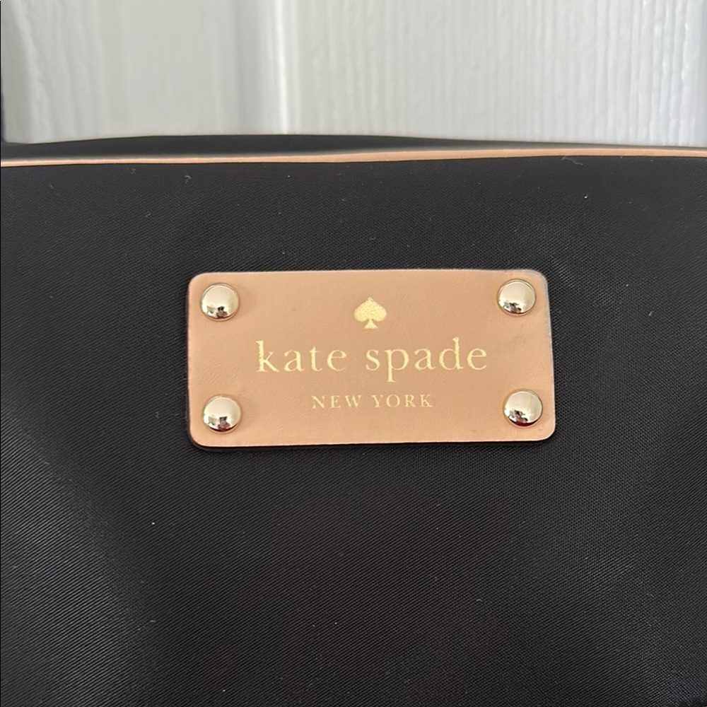Kate Spade Black and Tan Weekender  Tote Bag - Picture 2 of 4